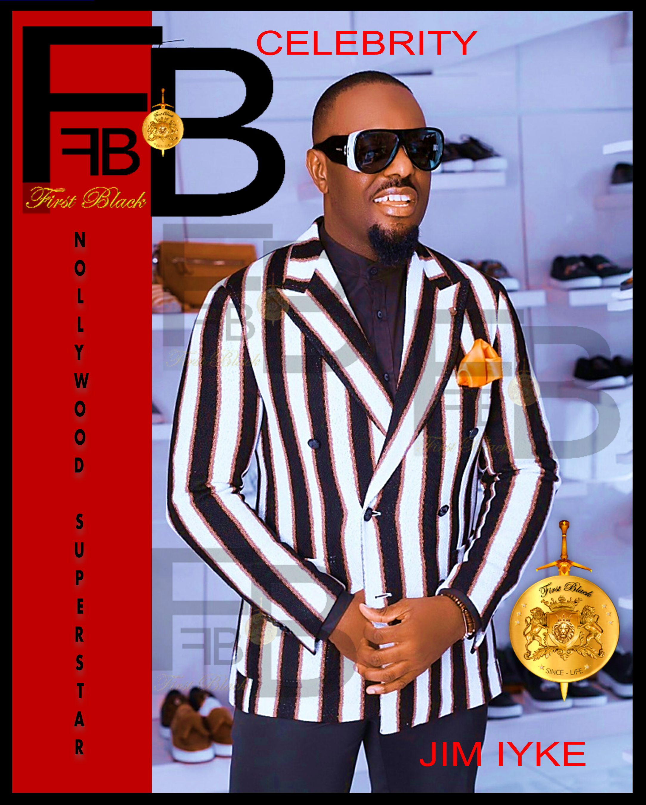 JIM IYKE CELEBRITY CARD JIM IYKE CELEBRITY CARD
