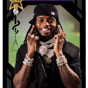 Diamond Platnumz Limited Edition NAFCA Win Cards - Look For "PlatnumzNAFCA Card $1000"