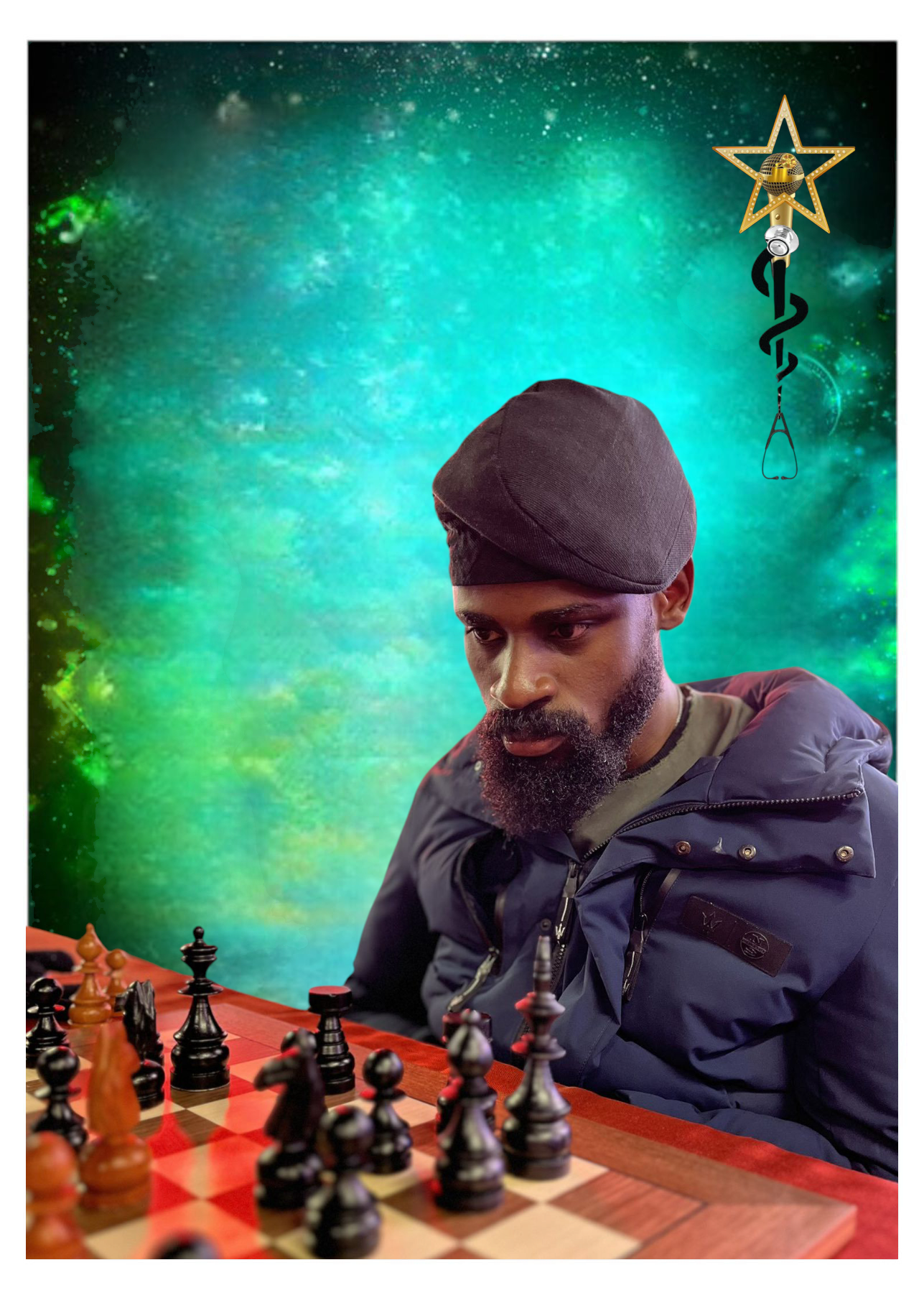 Tunde Onakoya- Limited Edition "Champions" Cards - LOOK FOR "ChessCash$1000"