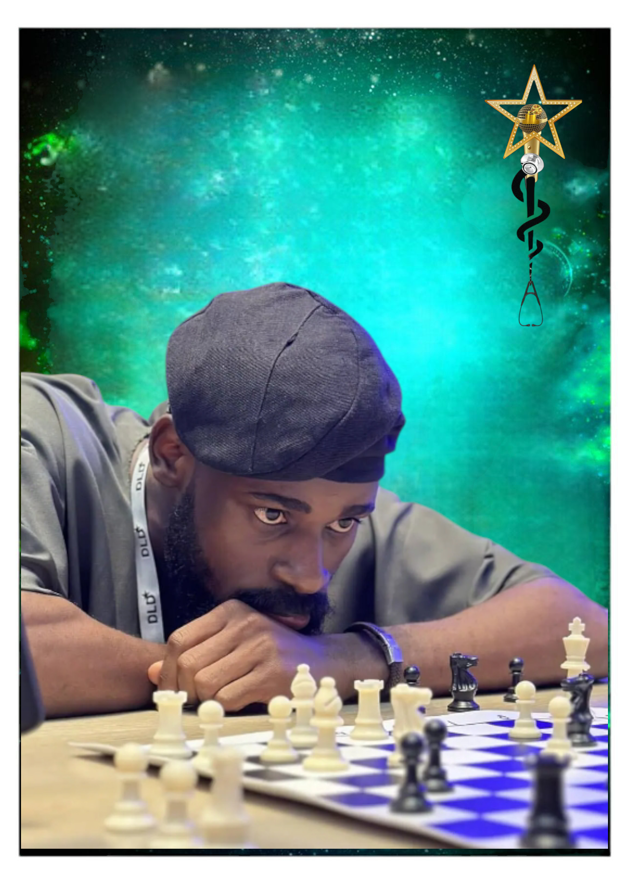 Tunde Onakoya- Limited Edition "Champions" Cards - LOOK FOR "ChessCash$1000" - Image 2