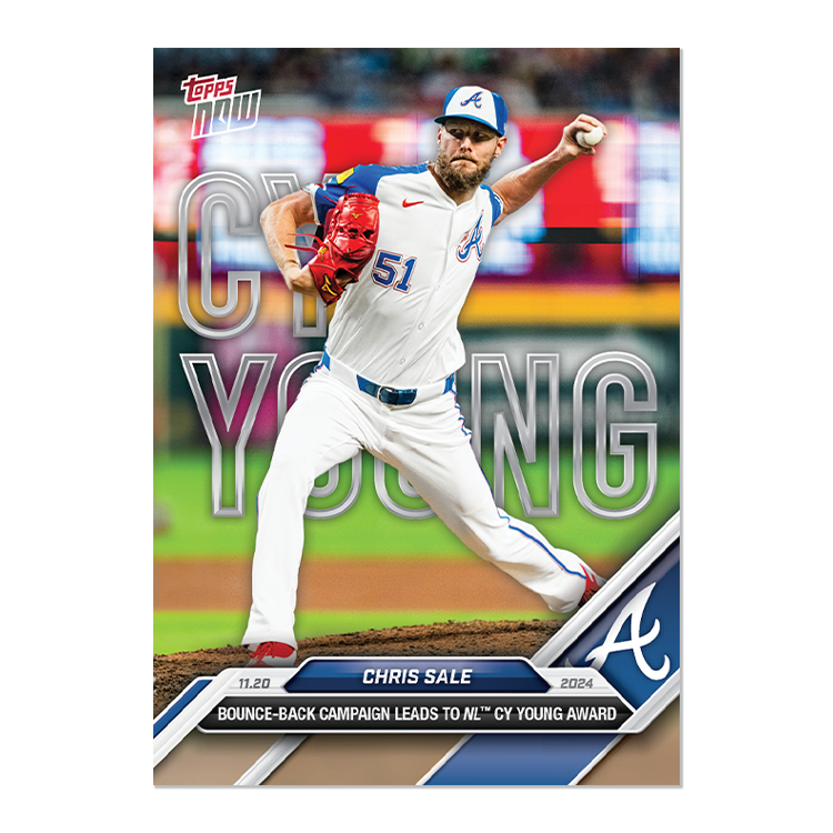 Chris Sale - 2024 MLB Topps NOW® Card OS-4 - LOOK FOR AUTOS - PR: 2810