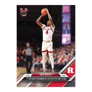 Ace Bailey - 2024-25 Bowman U NOW® Basketball Card: 15 - PR: 579