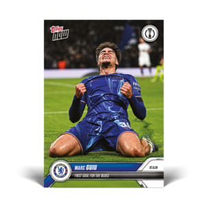 Marc Guiu - First goal for the Blues - 24/25 UECL Topps NOW® Card 3 - PR: 139