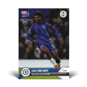 Samuel Rak-Sakyi - Rookie makes first-team debut - 24/25 UECL Topps NOW® Card 4 - PR: 241