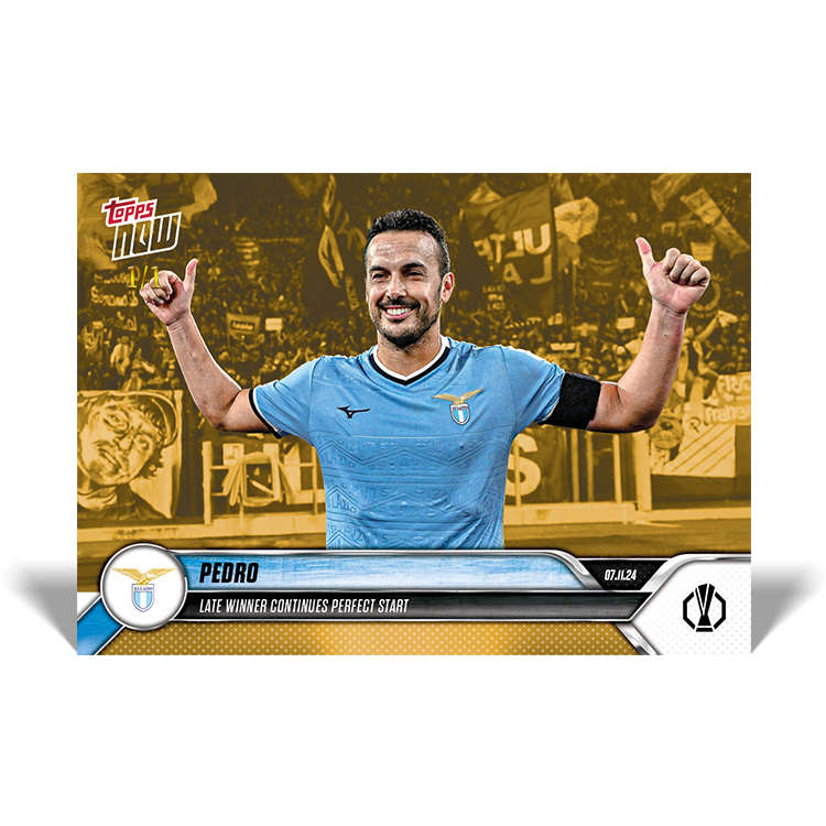 Pedro - Late winner continues perfect start - 24/25 UEL Card 7 - PR: 83 - Image 4