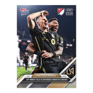 Mateusz Bogusz - 2024 MLS Topps NOW® Card 160 - PR: 66