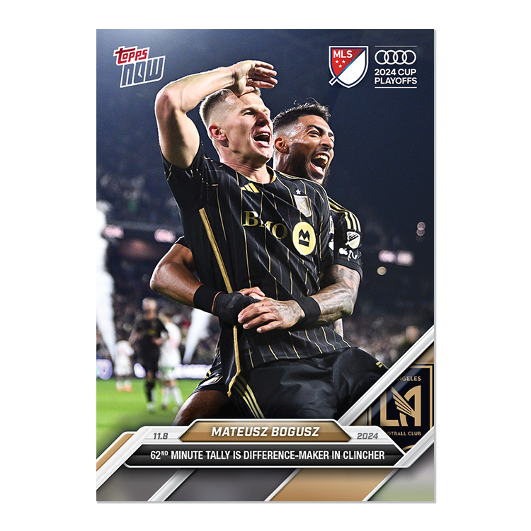 Mateusz Bogusz - 2024 MLS Topps NOW® Card 160 - PR: 66