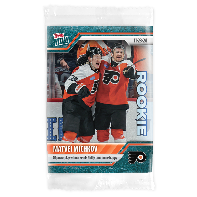 Matvei Michkov - 2024-25 NHL - Sticker #43 Pack - Image 2