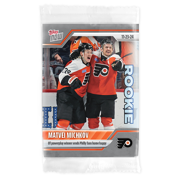 Matvei Michkov - 2024-25 NHL - Sticker #43 Pack