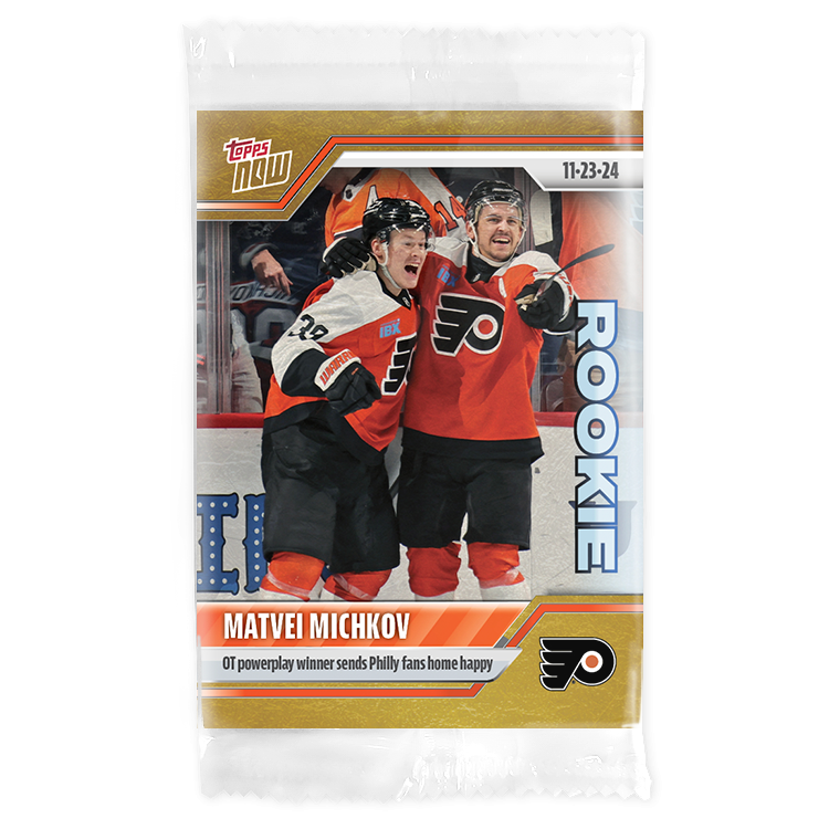 Matvei Michkov - 2024-25 NHL - Sticker #43 Pack - Image 3