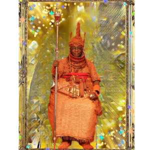 His Royal Majesty, Oba Uku Akpolokpolo Oba Ewuare II. Limited Edition "Royalties" Card - Look for "OBA$500"