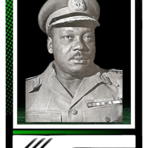 Major General Johnson Aguiyi-Ironsi - Limited Edition "The Veterans" Cards - Look For MGEN-Ironsi$1000"