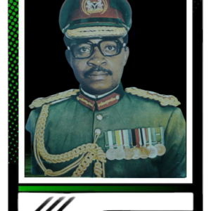 Lt. General Theophilus Danjuma- Limited Edition - The Veterans" Cards. Look for "LTGENDanjuma$1000"