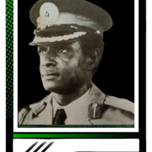 Major General Shehu Musa Yar'Adua - Limited Edition "The Veteran" Cards - Look for "MGEN-YarAdua$1000"