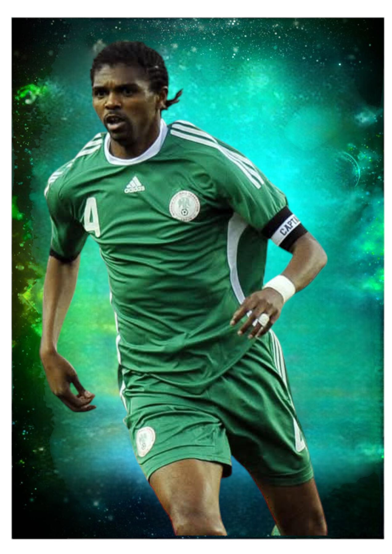 Kanu Uwankwo - Limited Edition "Champions" - LOOK FOR "KNwankwoCash$1000"